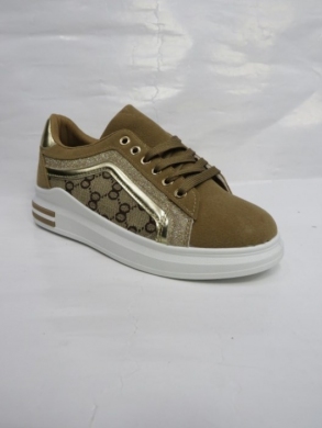 Buty sportowe damskie na płaskim (36-41) BO-816 KHAKI