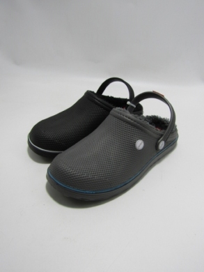 Kroksy damskie ocieplane (37-41) H369-LB BLACK/NAVY