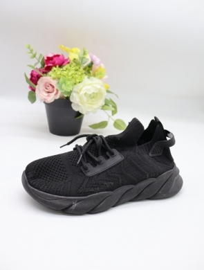 Buty sportowe damskie na płaskim (36-41) TA-209 BLACK