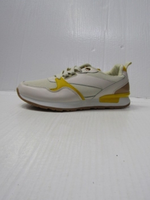 Buty sportowe damskie na płaskim (36-41) 9370 BEIGE