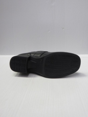 Botki damskie ocieplane na obcasie (37-42) 2665-1 BLACK