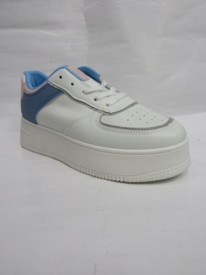 Buty sportowe damskie na koturnie (36-41) A5 WHITE