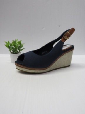 Sandały damskie na koturnie (36-41) 28667 BLUE