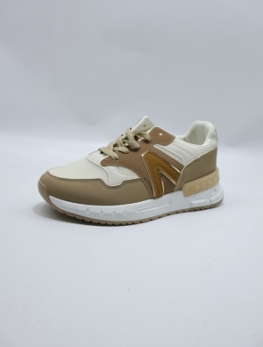 Buty sportowe damskie na płaskim (36-41) 88-179 KHAKI