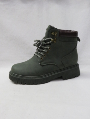 Trapery damskie ocieplane (36-41) 9501 GREEN