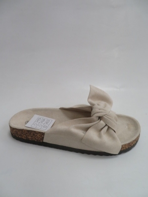 Klapki damskie na płaskim (36-41) LS18-9 BEIGE