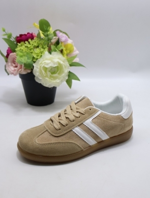 Buty sportowe damskie na płaskim (36-41) XA03 TAUPE