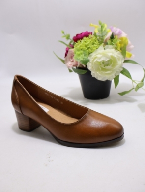 Półbuty damskie na obcasie (36-41) YCC-112 CAMEL