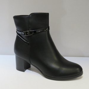 Botki damskie ocieplane na obcasie (36-41) JL7232-1