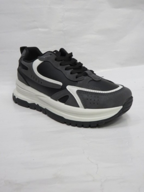 Buty sportowe damskie na płaskim (36-41) DH-2 BLACK