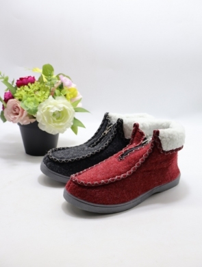 Kapcie damskie ocieplane (37-42) B034-ZM MIX