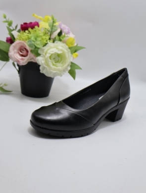 Czółenki damskie na obcasie (36-41) YCC-100 BLACK