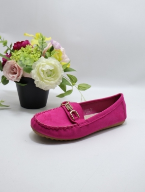 Mokasyny damskie na płaskim (36-41) ZA11 FUSHIA