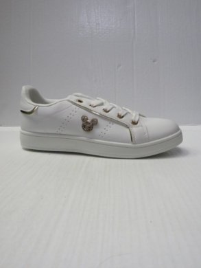 Buty sportowe damskie na płaskim (36-41) DD-322 WHITE/GOLD