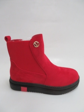 Botki damskie jesienne na płaskim (36-41) GF-WL-50 RED