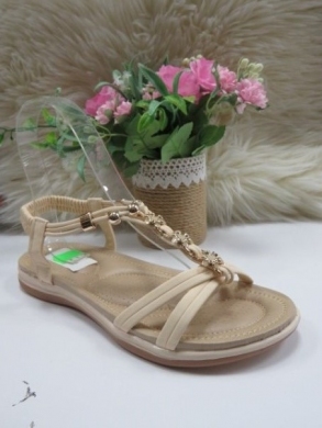 Sandały damskie na płaskim (36-41) FY7002 BEIGE
