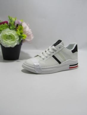 Buty sportowe damskie na płaskim (36-41) SJ2351-3 WH/BLACK