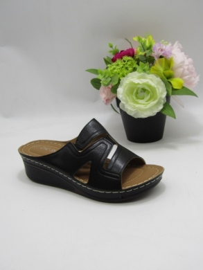 Klapki damskie na koturnie (36-41) N22-951 BLACK