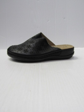 Klapki damskie na płaskim (37-42) T41-1 BLACK