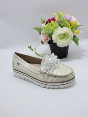 Mokasyny damskie na płaskim (36-41) HJJ-204 BEIGE
