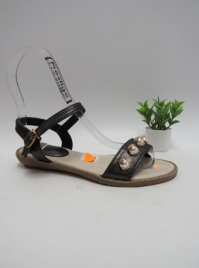 Sandały damskie na płaskim (36-41) W230 BLACK
