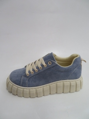 Sportowe Damskie na koturnie (36-41) BH9 BLUE