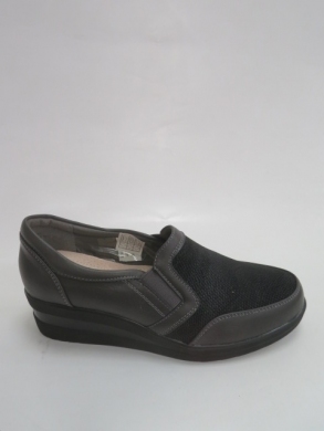 Półbuty damskie na koturnie (36-41) 61683 GREY
