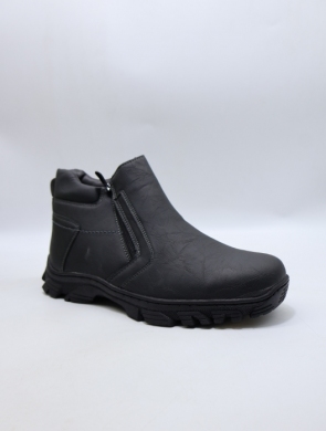 Botki męskie ocieplane (41-46) CH-12009 GREY