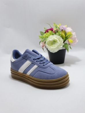 Buty sportowe damskie na płaskim (36-41) 139A BLUE