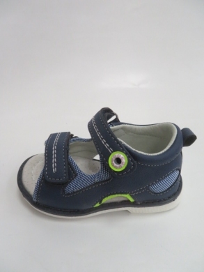 Sandały chłopięce (21-26) F638 NAVY/GREEN