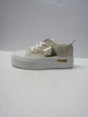 Trampki damskie na koturnie (36-41) 88-177 BEIGE