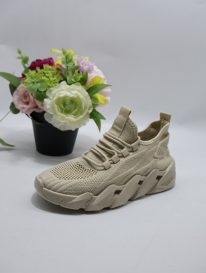 Buty sportowe damskie na płaskim (36-41) AD69 BEIGE