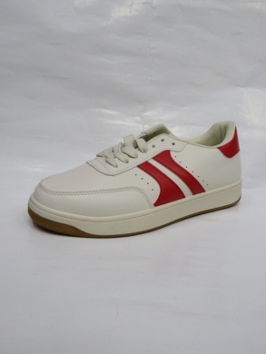 Buty sportowe damskie na płaskim (36-41) A-20 BE/RED