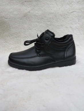 Półbuty męskie ocieplane (41-46) 31107 BLACK