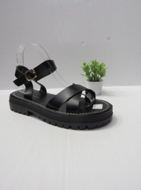 Sandały damskie na płaskim (36-41) 8875 BLACK