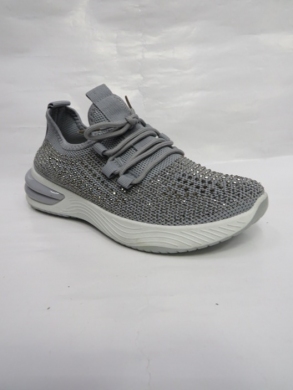 Buty sportowe damskie na płaskim (36-41) 8216-2 LGREY