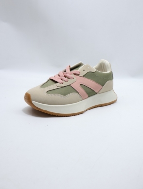 Buty sportowe damskie na płaskim (36-41) 8917 GREEN