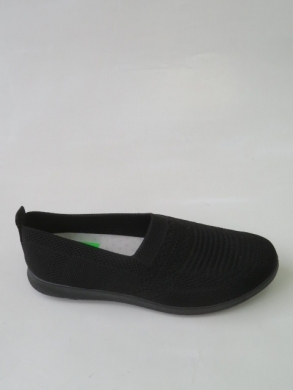Tenisówki damskie na płaskim (36-41) YC-6 BLACK