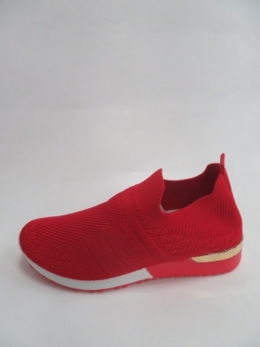 Buty sportowe damskie na płaskim (36-41) A22 RED