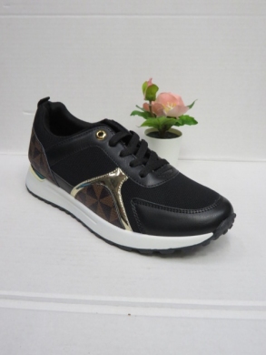 Buty sportowe damskie na płaskim (36-41) J-120 BLACK