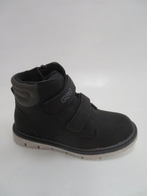 Botki chłopięce ocieplane (26-31) F835 BLACK