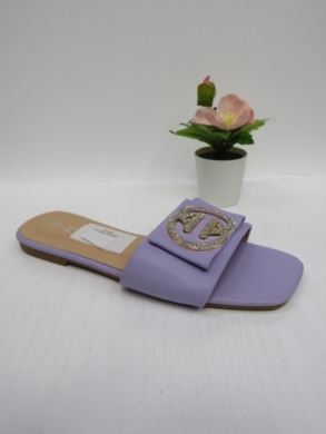 Klapki damskie na płaskim (36-41) YU210 PURPLE