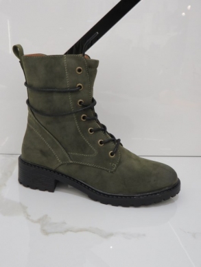 Trapery damskie ocieplane (36-41) C810 GREEN