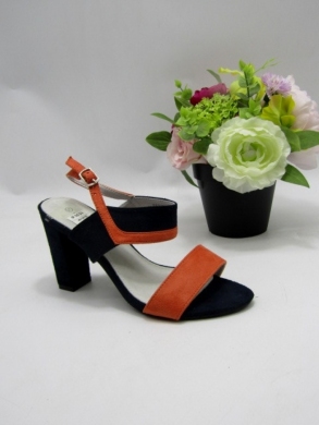 Sandały damskie na obcasie (36-41) FL254 ORANGE