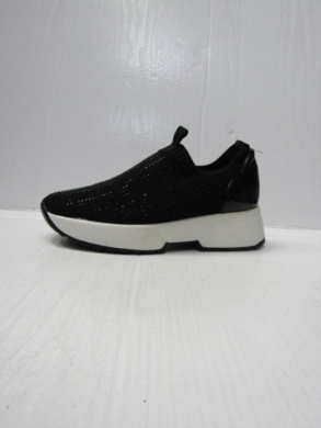 Buty sportowe damskie na płaskim (36-41) 8656 BLACK