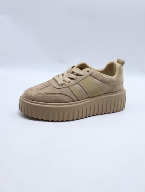 Buty sportowe damskie na płaskim (36-41) 1220 TAUPE