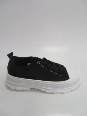 Trampki damskie na koturnie (36-41) 110 BLACK