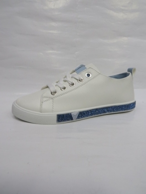 Buty sportowe damskie na płaskim (36-41) 6425 BLUE