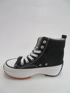 Trampki damskie na koturnie (36-41) VL135 BLACK
