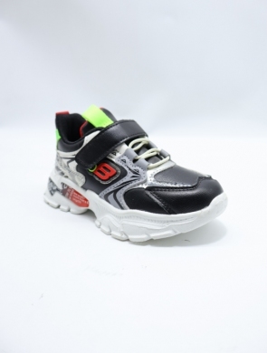 Buty sportowe chłopięce (27-32) L229 BL/WHITE
